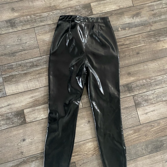 Special Edition Sexy Black Latex Pants - Picture 2 of 3
